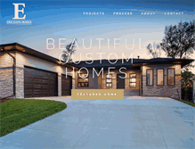 Tablet Screenshot of ericksonhomesllc.com